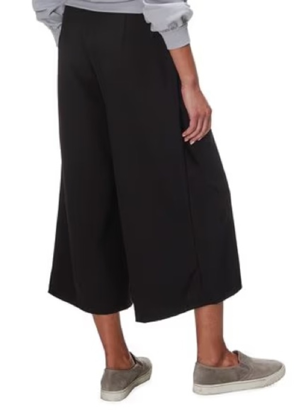 The North Face Wide-Leg Cropped Pants in Black